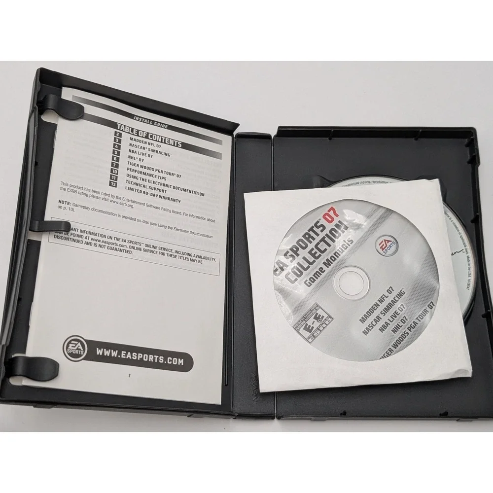 EA Sports 07 Collection (PC CD-ROM, 2007) Complete